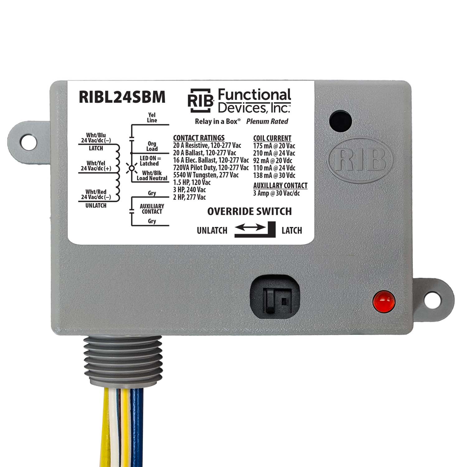 RIB Relay for 220 Volt Circuit (RIB02BDC)